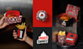 design food packaging, takeaway bag, and box packaging for restaurant