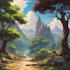 draw anime style backgrounds