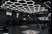 design residentiol and commercial gym with 3d render