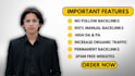 build safe manual nofollow backlinks for SEO link diversity