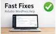 update, edit or add content to your wordpress website