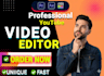 edit documentary, talking head, faceless youtube and vsl video editing