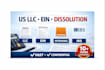 form or dissolve US llc, get ein or close ein with irs in 2hrs