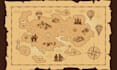 design fantasy map illustration, vector map, site map, dnd map illustration