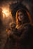 create cinematic dark fantasy artwork and book covers