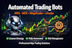 develop automated trading bots for mql5, ninjatrader ctrader