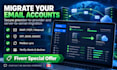migrate and sync your email accounts to a new server