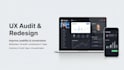 do a professional UX audit with clear improvements