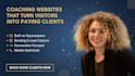 design a high converting squarespace coaching website