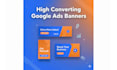 design high converting google ads banners, static or animated HTML5