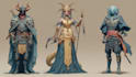 fantasy character art and unique fantasy character