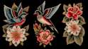 draw unique traditional tattoo design