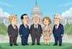 do a political cartoon art