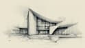 do hand drawn architectural sketches no ai
