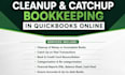do cleanup and catchup bookkeeping in quickbooks online