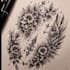draw a unique custom tattoo sleeve, tailored tattoo artwork