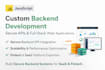 custom backend API development and secure transaction systems