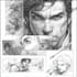 draw action fantasy comic pages