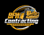 design good looking contracting logo