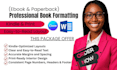 do canva book formatting, book layout design, kindle ebook format