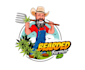 do amazing attractive farmer logo