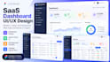 design saas dashboard and web app UI UX in figma