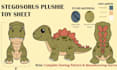 design custom plushie reference sheet animal character ych concept