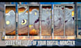 design custom digimon card or full art