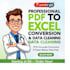convert PDF, scanned documents to excel with accuracy
