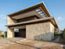design a modern 3d house facade and landscape rendering