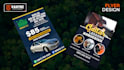 design a professional, eye catching flyer that converts
