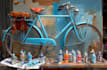 paint your cycle oil painting style