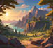 create cartoon background illustration