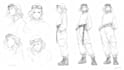 sketch your character for you