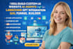build custom ai website ai agents langchain gpt integration ghl funnel builder