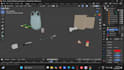 make game ready and low poly objects for unity