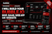 build your bubble io mvp saas web app or website