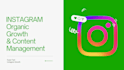 do promoting your instagram account organically