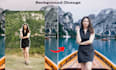 do professional background removal and compositing