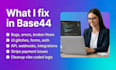 base44 bug fixing, base44 debugging, and vibe coding cleanup