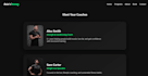 create modern HTML, CSS, js websites