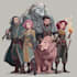 draw your dnd party