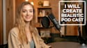 create a realistic ai podcast with professional hosts