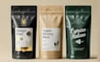 premium coffee bag packaging and coffee product labels