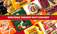 design high converting flyers for restaurants and cafes
