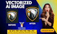 vectorize logo fix ai images prepare print ready designs