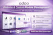 do odoo website design custom odoo module ecommerce site and API integration