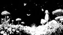 draw simple black and white illustration