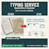 type handwritten or scanned documents into word or excel