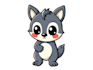 draw cute cartoon animal character